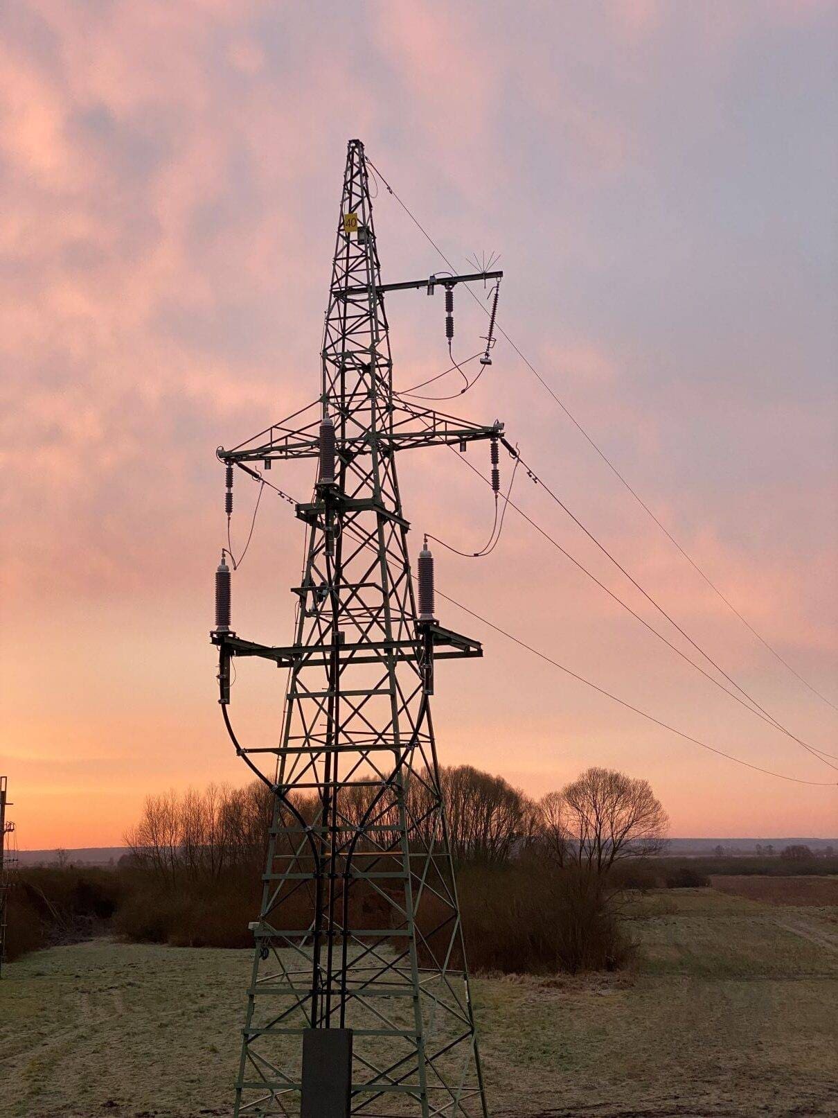 Next our projects of overhead high-voltage lines completed