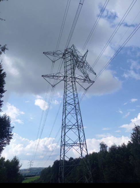 Naprawa linii energetycznej 400 kV Rzeszów-Skawina-Tarnów