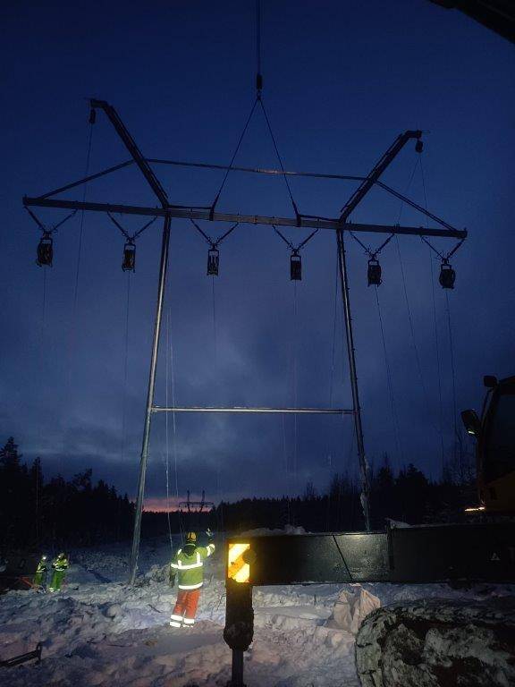 We carry out power energy contracting works in Finland