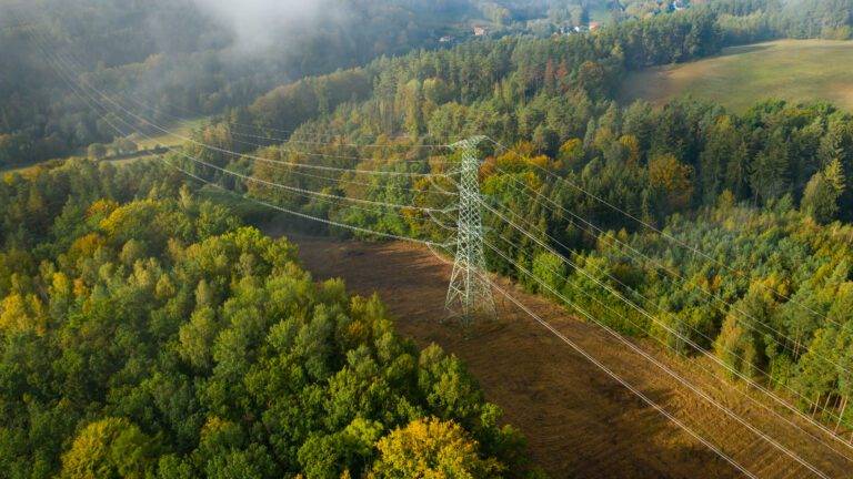 Zachowanie bezpiecznej odległości od linii energetycznych