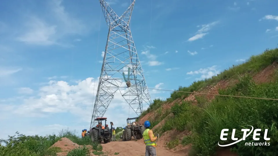 Postępy prac na linii napowietrznej 400 kV Laúca-Bita w Angoli