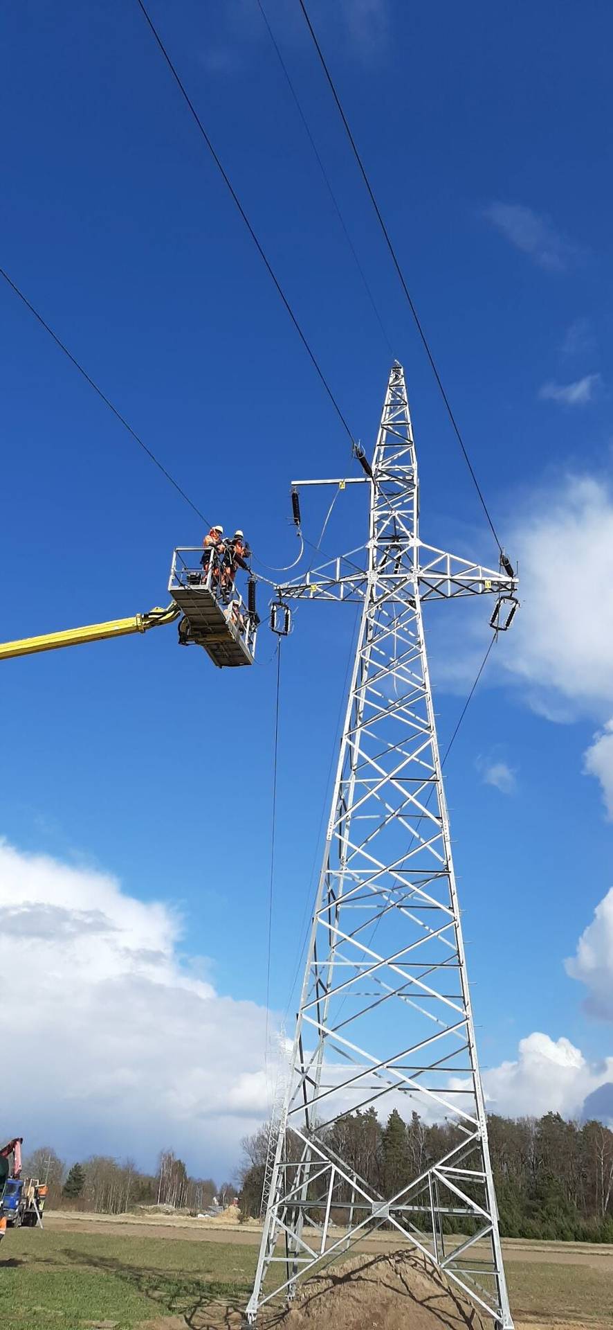 Construction of the 110 kV Nowogard – Golczewo overhead power line