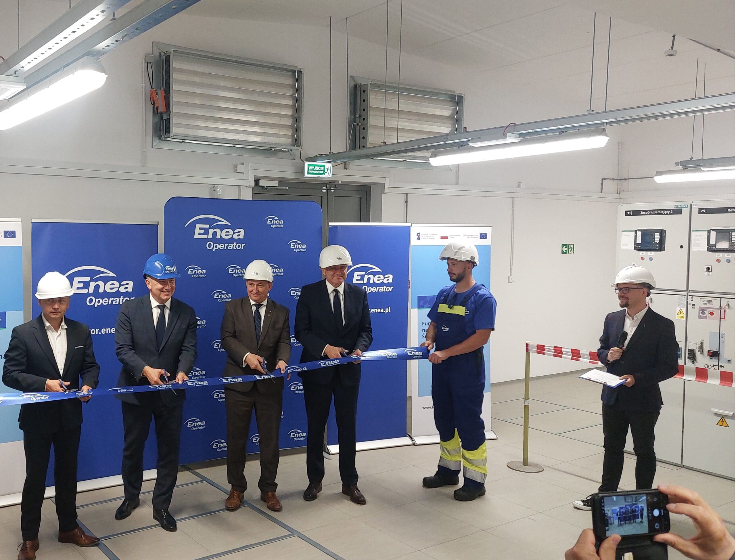 Opening of the modern substation 110/15 kV Borek Wielkopolski