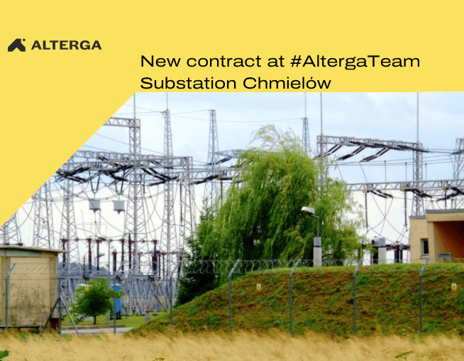 New contract – expansion of the Chmielów substation
